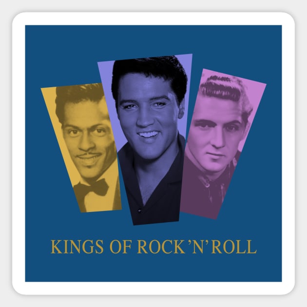 Three Kings of Rock ‘n’ Roll Sticker by PLAYDIGITAL2020